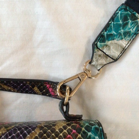 Urban Outfitters Faux Snakeskin Multi-color Mini Bag - Picture 6 of 11